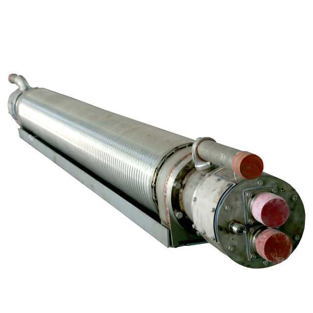 Agitador electromagnético en rollo de equipo metalúrgico de diseño óptimo para colada continua en la fabricación de acero