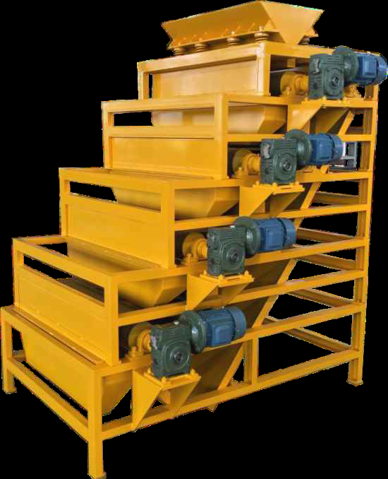 Serie CR Rodillos magnéticos permanentes Cinturón Separador magnético