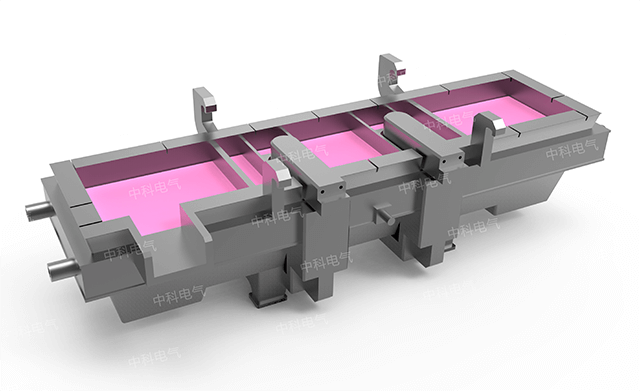 Tundish Sistema de calentamiento por inducción para fundición continua a temperatura constante en la fabricación de acero